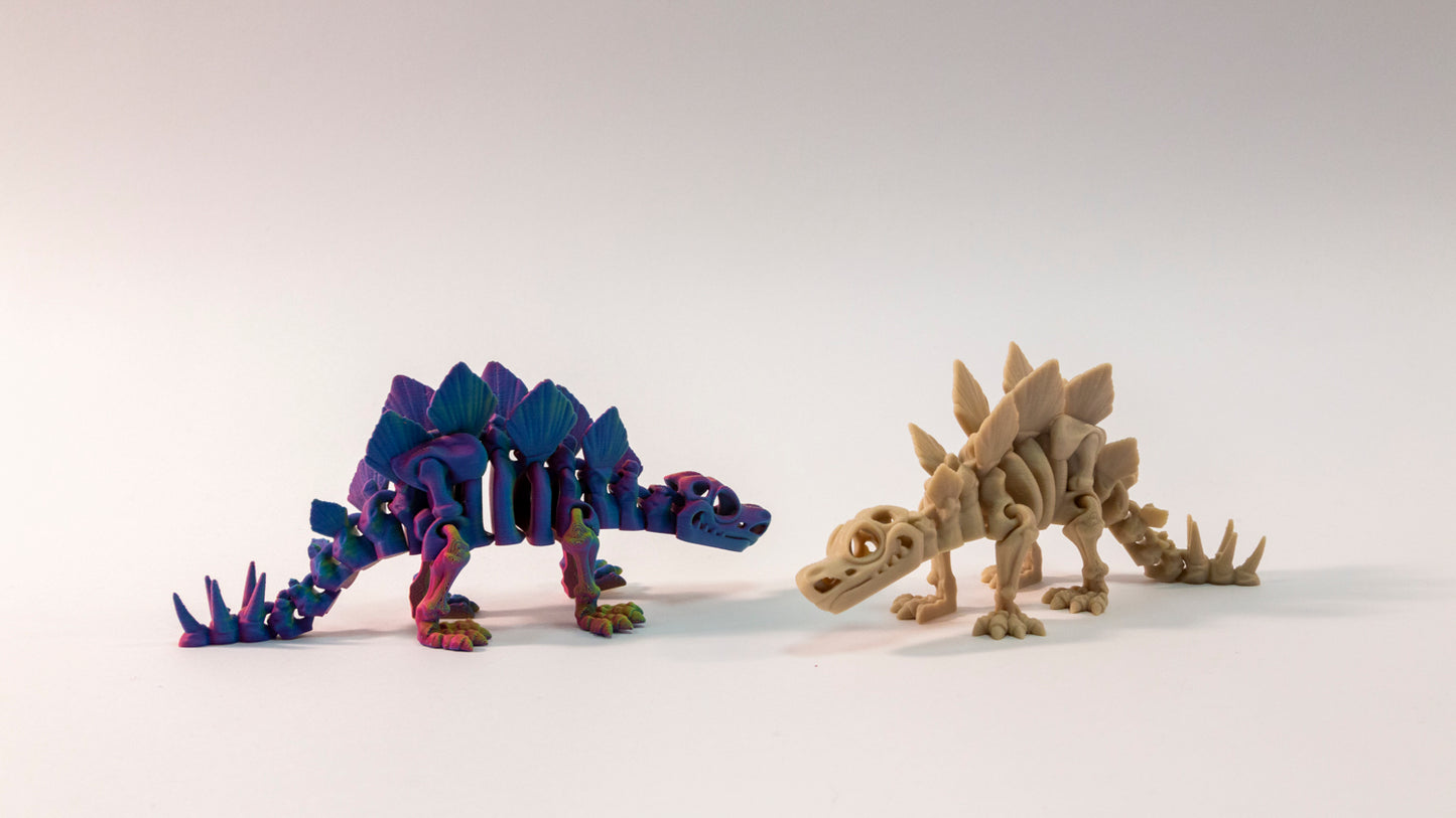 Flexi Stegosaurus Skeleton
